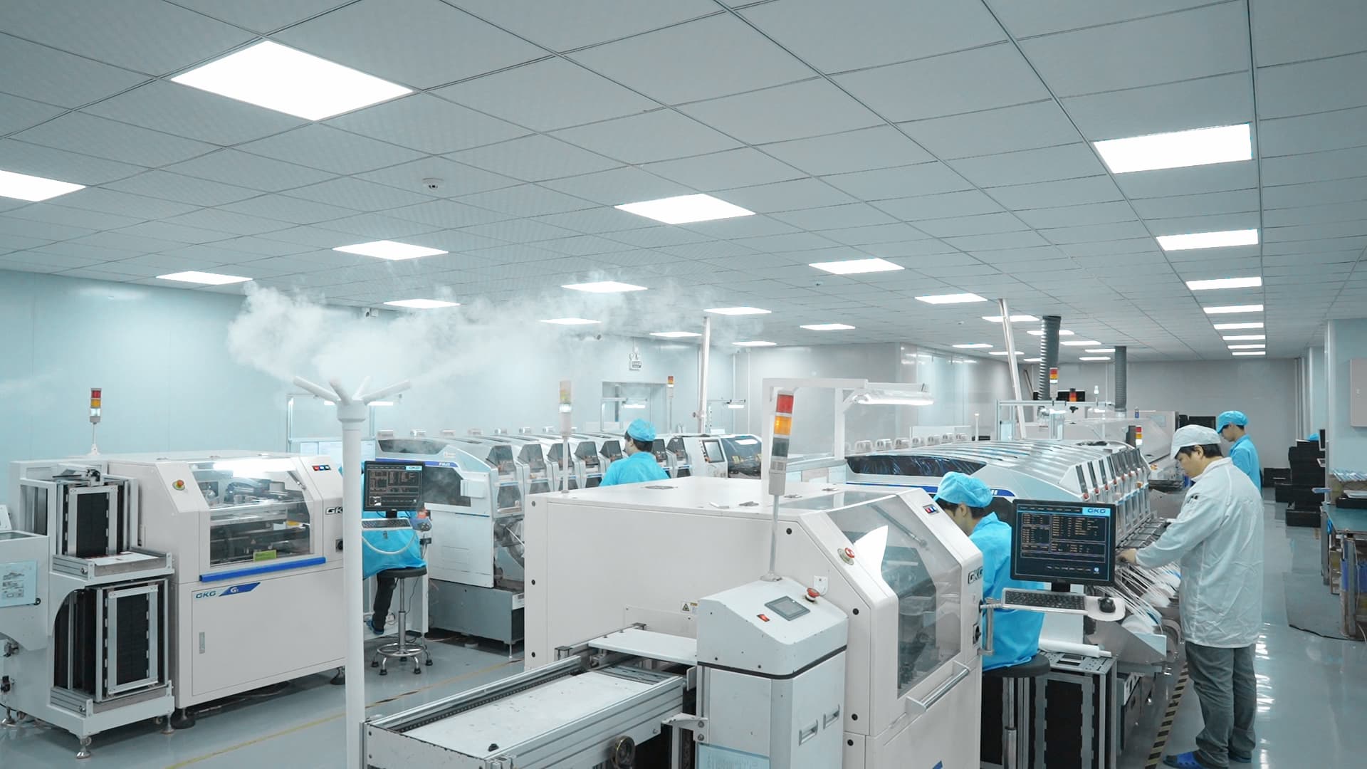 SMT workshop inside Haitemai factory